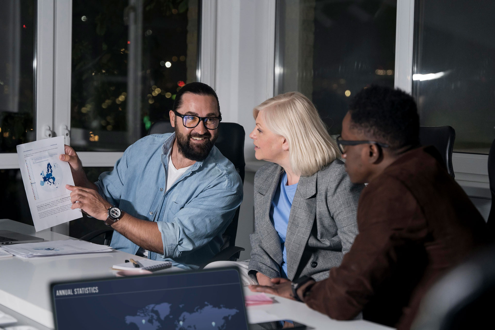 Blockchain developers working