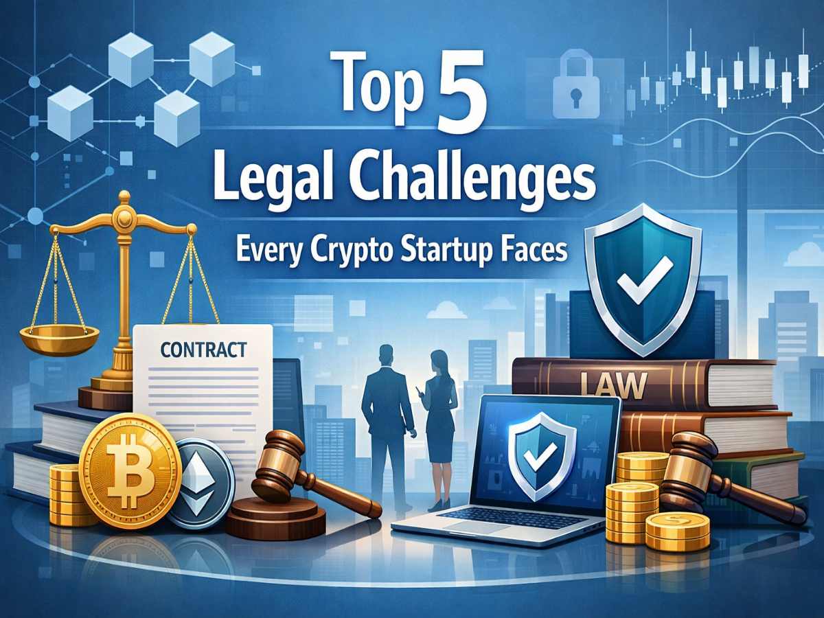 Top 5 Legal Challenges Every Crypto Startup