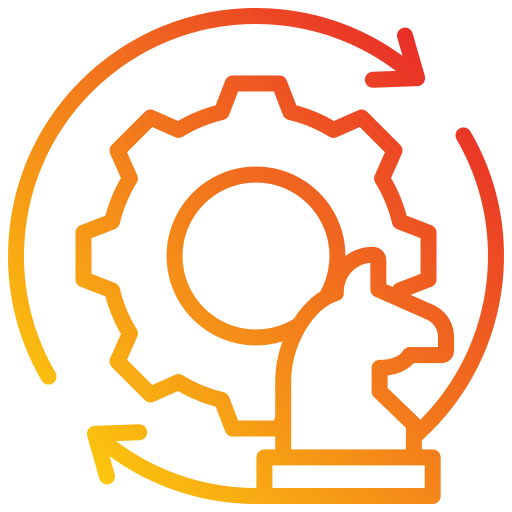 Risk management icon